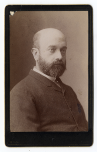 221201 Portret van mr. A. W. Holsteyn, geboren 1852, lid van de gemeenteraad te Utrecht (1891-1895), overleden 1907. ...